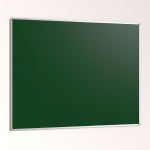 Wandtafel Stahl grün, 150x120 cm, ohne Kreideablage, 